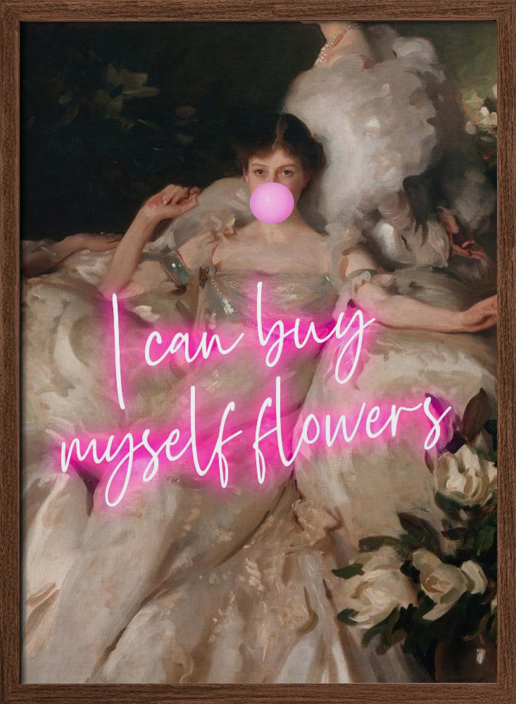 Buymyselfflowers6 Ratioiso Poster